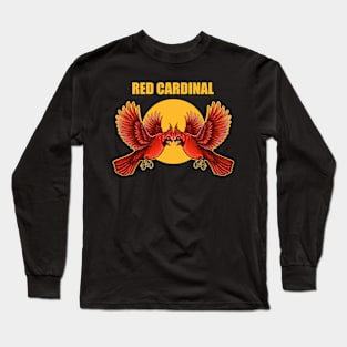 Red Cardinal Long Sleeve T-Shirt